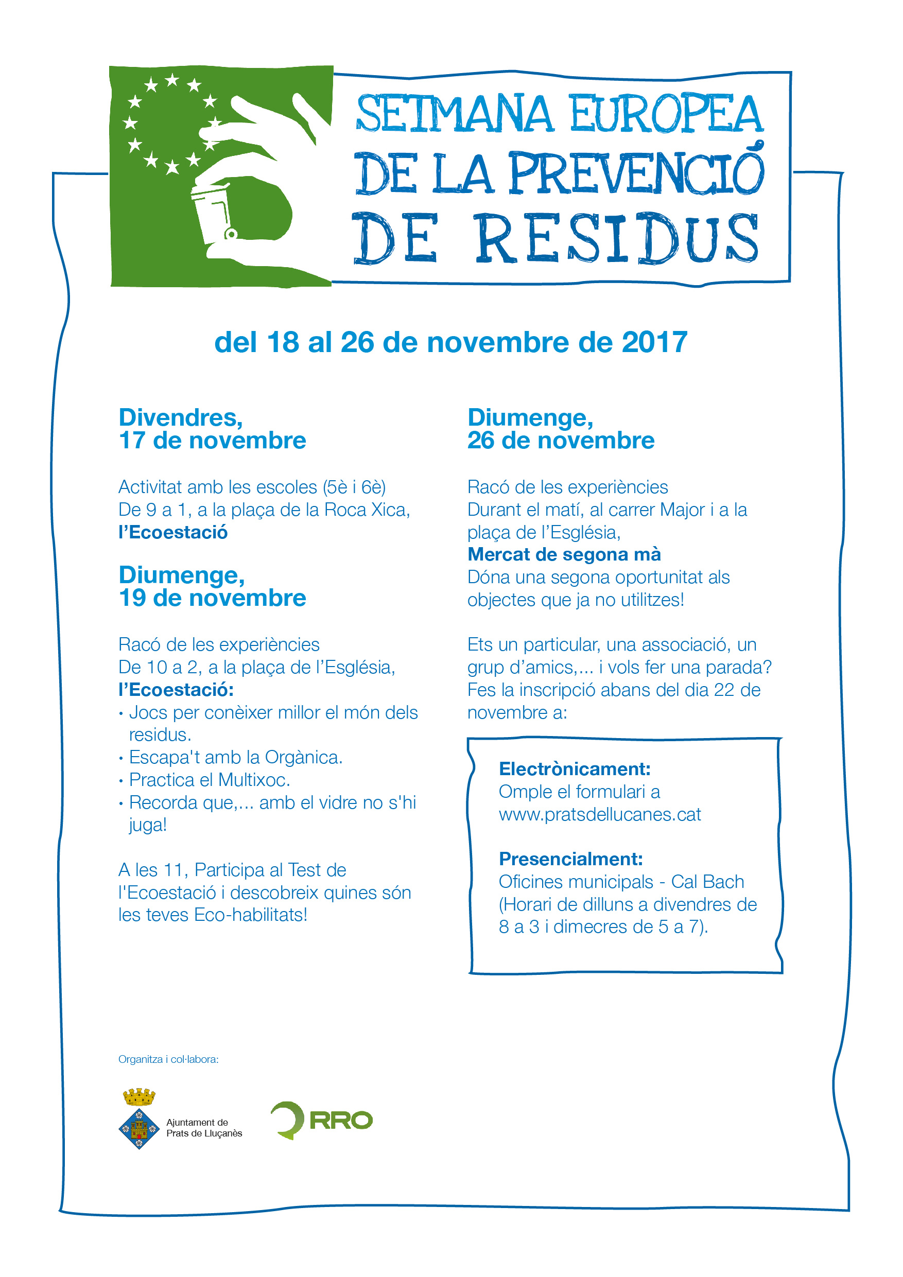 Setmana Europea de Residus 2017