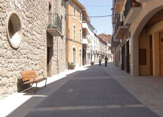 Inauguració del nou c. Major i plaça de l’Església