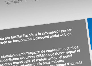 Nou portal de transparència de l’Ajuntament de Prats que aposta per la transparència i la participació ciutadana