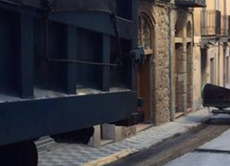 Es reinicia l’enquitranament de les rases de canalització de gas natural a Prats