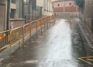 Troballa de restes òssies de l’antic cementiri de Prats al costat de l’Església Parroquial