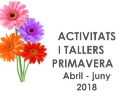 Activitats i tallers de primavera a l’Espai Social de la Gent Gran