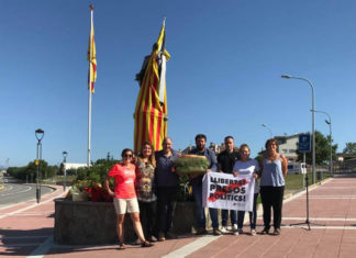 Celebració de la Diada a Prats de Lluçanès
