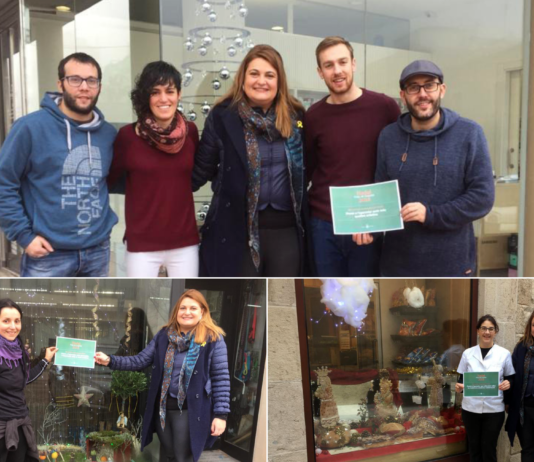 La Fleca Fusté, l’Agrobotiga i l’Infoactiva’t, guanyadors del 38è Concurs d’Aparadors de Nadal de Prats