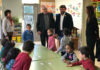 El conseller d’Educació, Josep Bargalló, visita l’Escola Lluçanès i l’Institut Castell del Quer