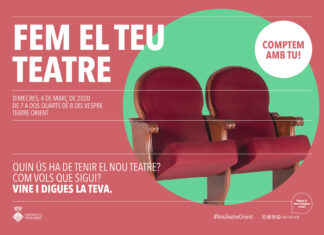 Els pradencs i pradenques estan convocats per opinar com ha de ser i els usos que ha de tenir el nou Teatre Orient