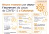 Noves mesures per aturar l’increment de casos de Covid-19