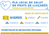 Ja es coneixen els resultats de la consulta participativa del Pla Local de Salut de Prats
