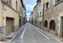 Canvis en l’ordenació del carrer Nou de Prats per millorar la seguretat del veïnat