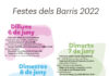 Consulta les activitats de les Festes dels Barris 2022