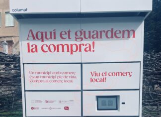 Prats de Lluçanès estrena armaris intel·ligents per facilitar l’entrega de comandes i potenciar el comerç local
