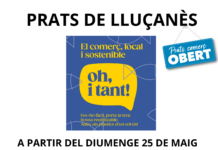 Prats de Lluçanès impulsa una campanya per fomentar l’ús d’envasos reutilitzables al comerç local